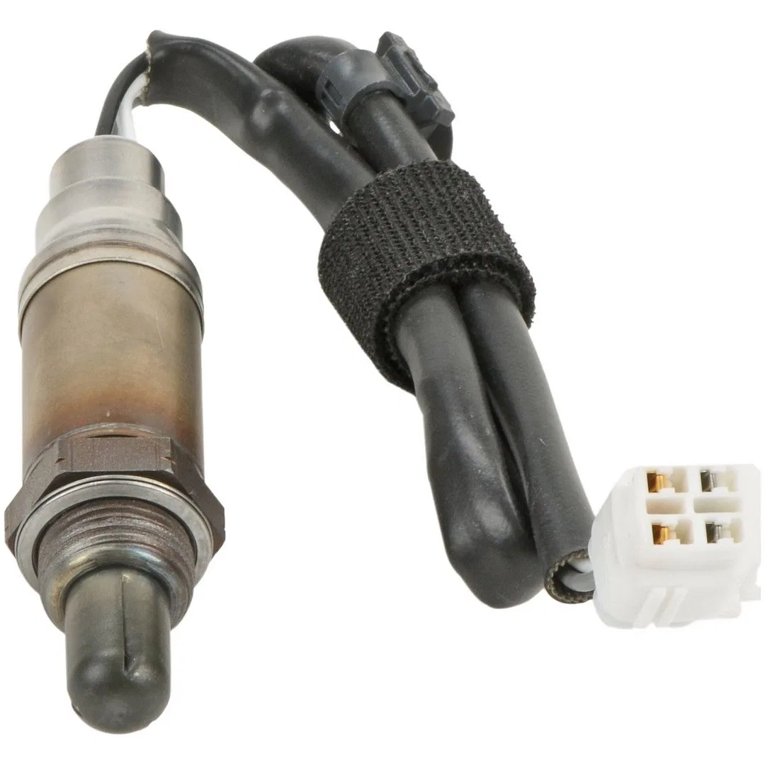 15814 – BOSCH Oxygen Sensor, OE Replacement 18.5 Inch In Lenght Lead With Female Spade 4 Wire Threaded Connector Sing...